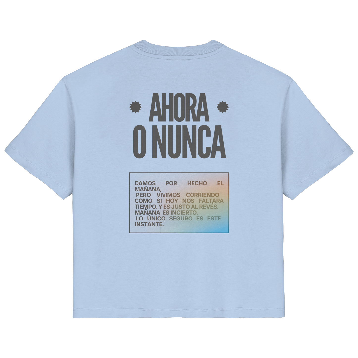 AHORA O NUNCA