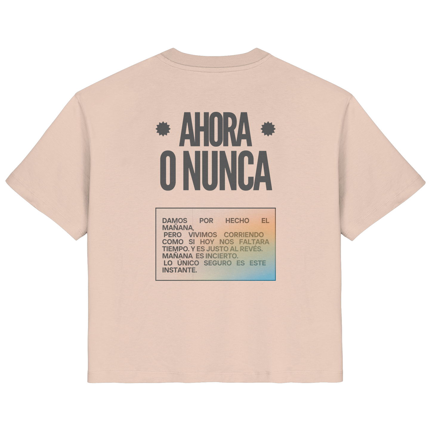 AHORA O NUNCA