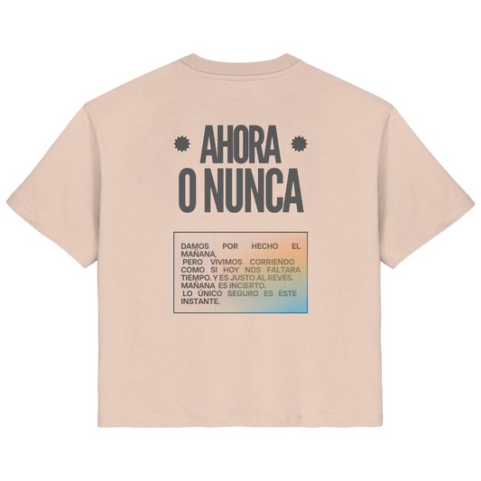 AHORA O NUNCA
