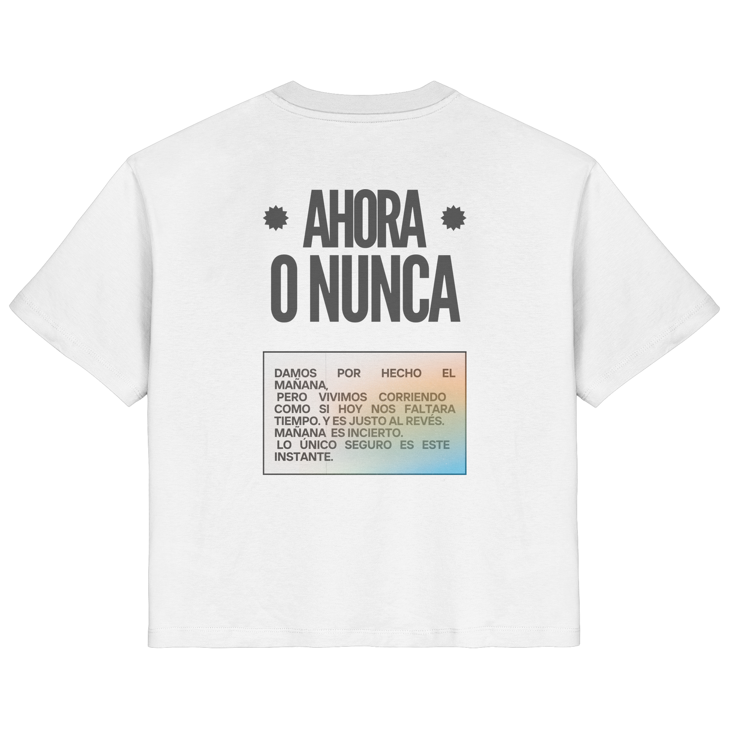 AHORA O NUNCA