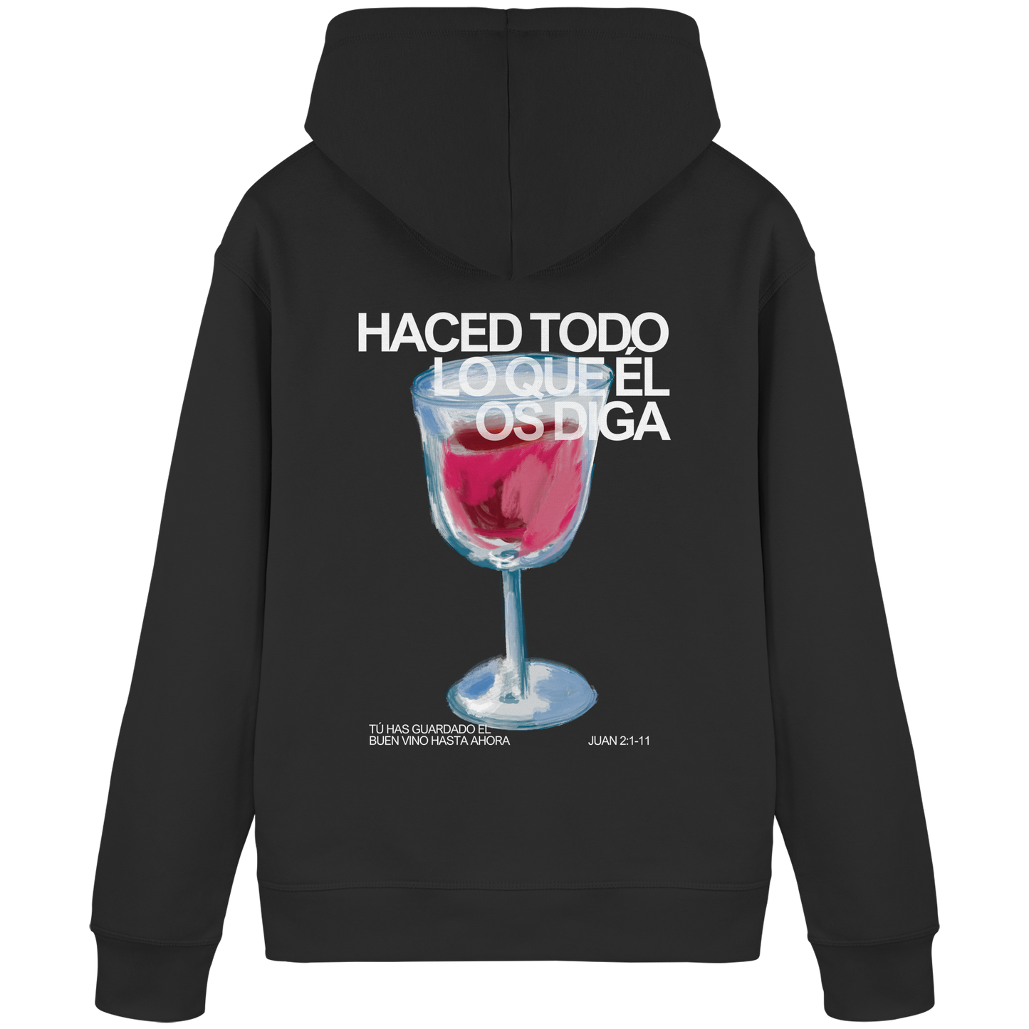 LO QUE ÉL OS DIGA SUDADERA CAPUCHA