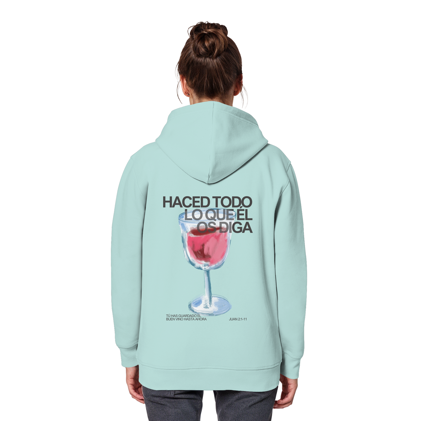 LO QUE ÉL OS DIGA SUDADERA CAPUCHA