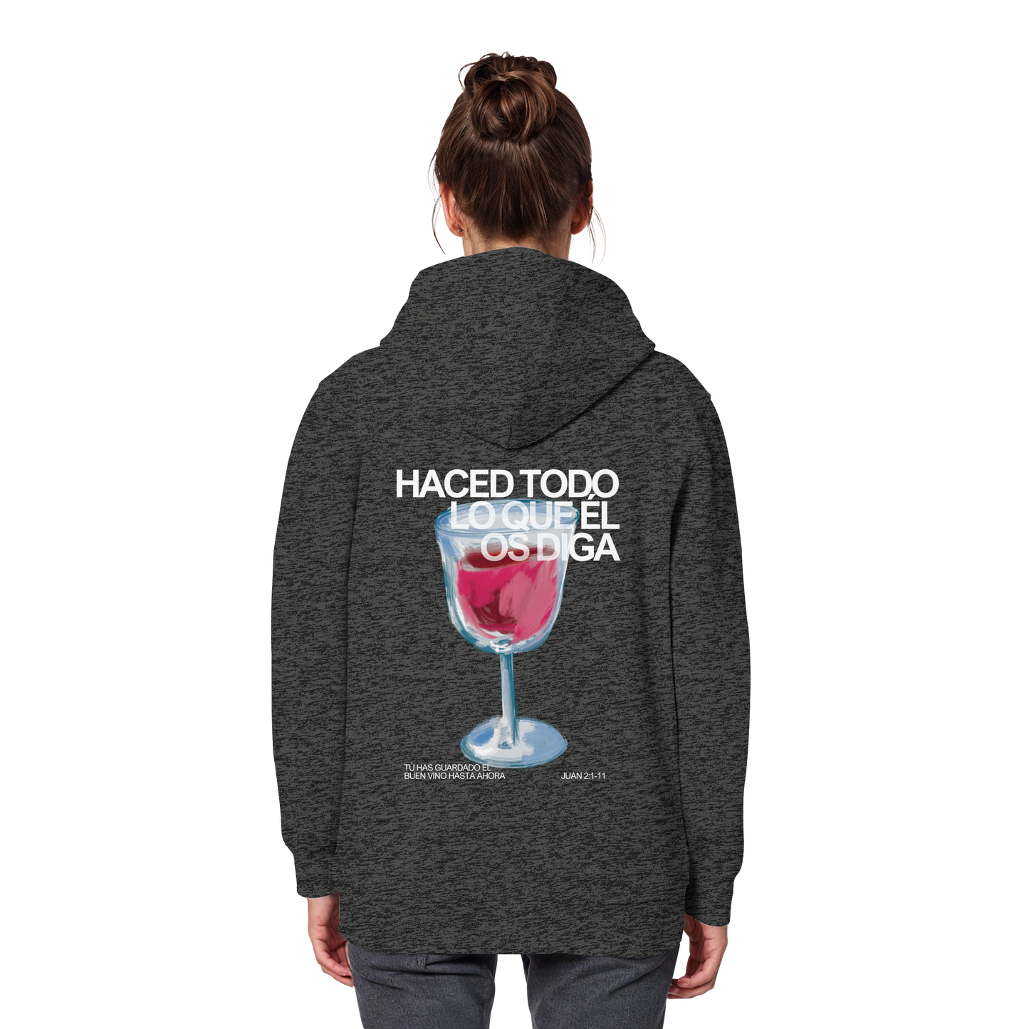 LO QUE ÉL OS DIGA SUDADERA CAPUCHA