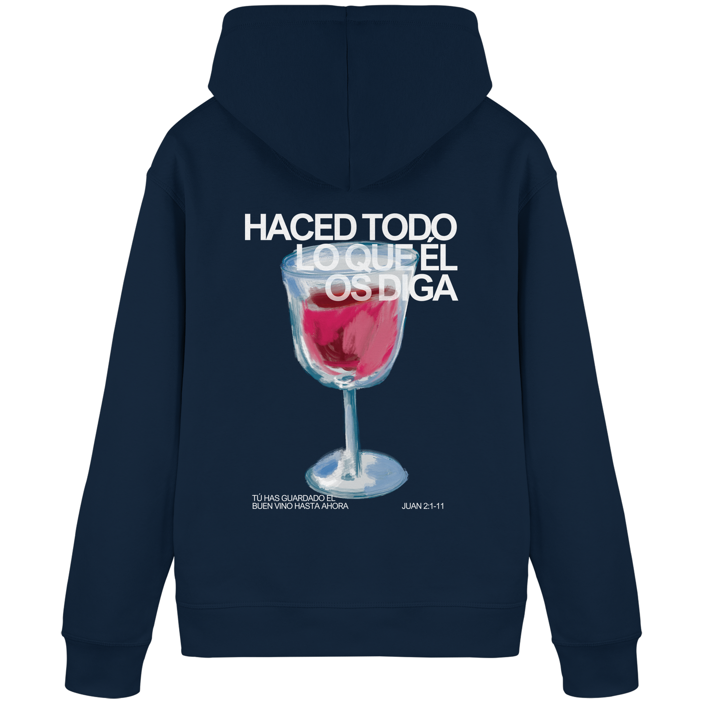 LO QUE ÉL OS DIGA SUDADERA CAPUCHA