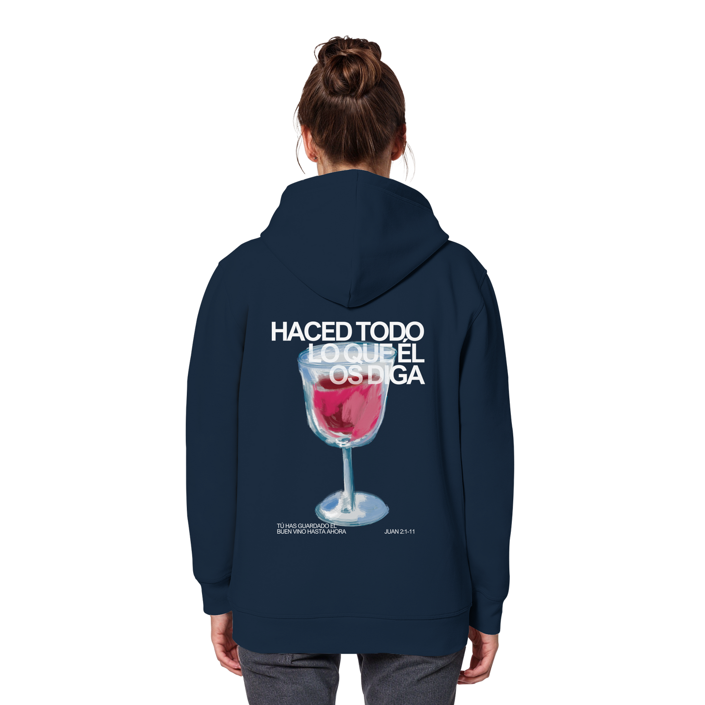 LO QUE ÉL OS DIGA SUDADERA CAPUCHA