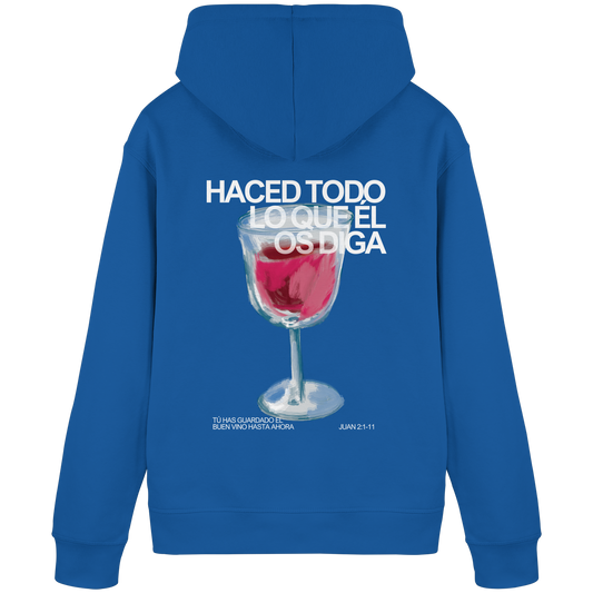 LO QUE ÉL OS DIGA SUDADERA CAPUCHA