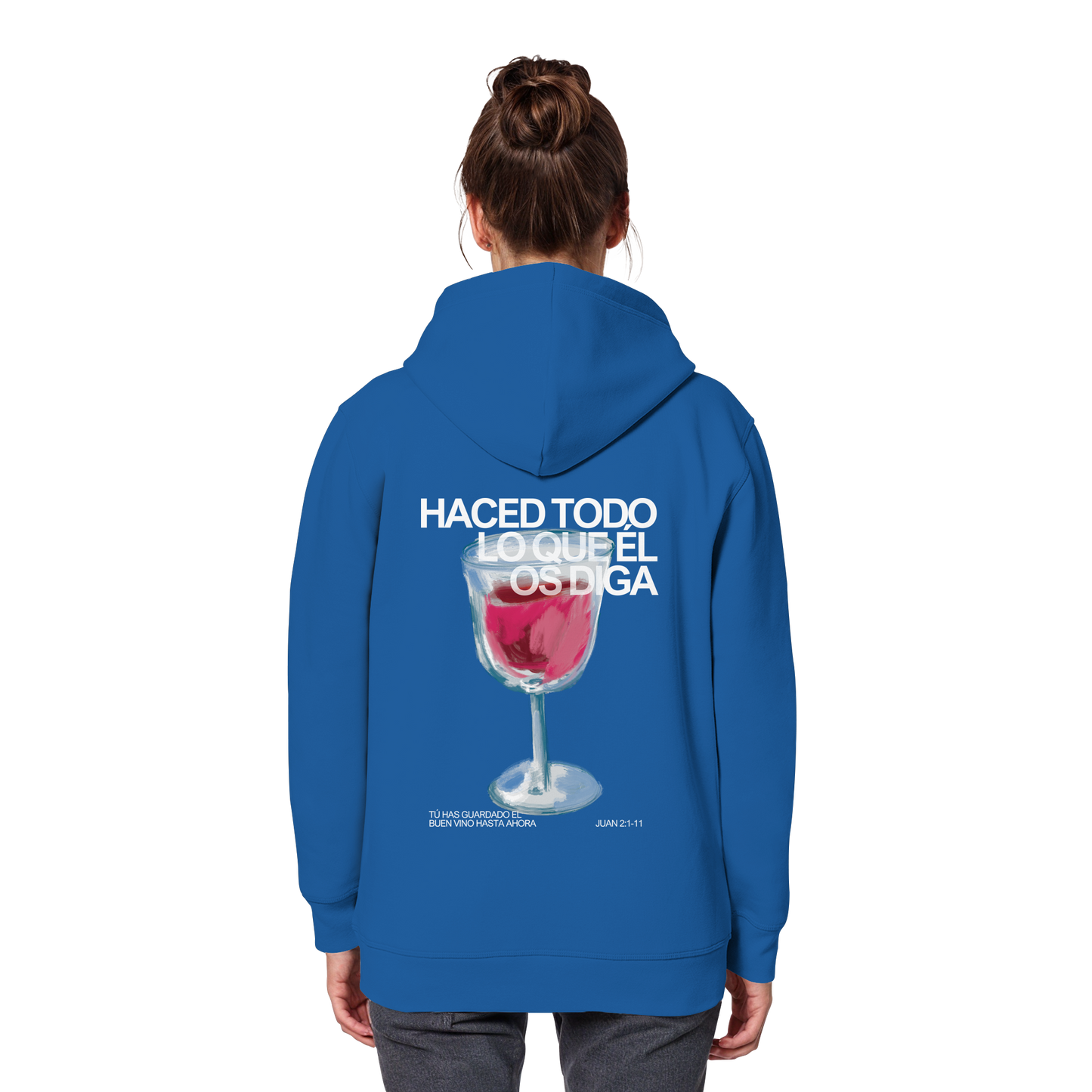 LO QUE ÉL OS DIGA SUDADERA CAPUCHA