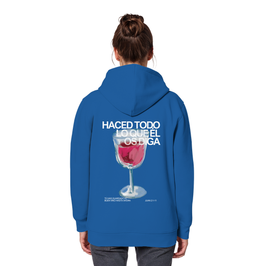 LO QUE ÉL OS DIGA SUDADERA CAPUCHA