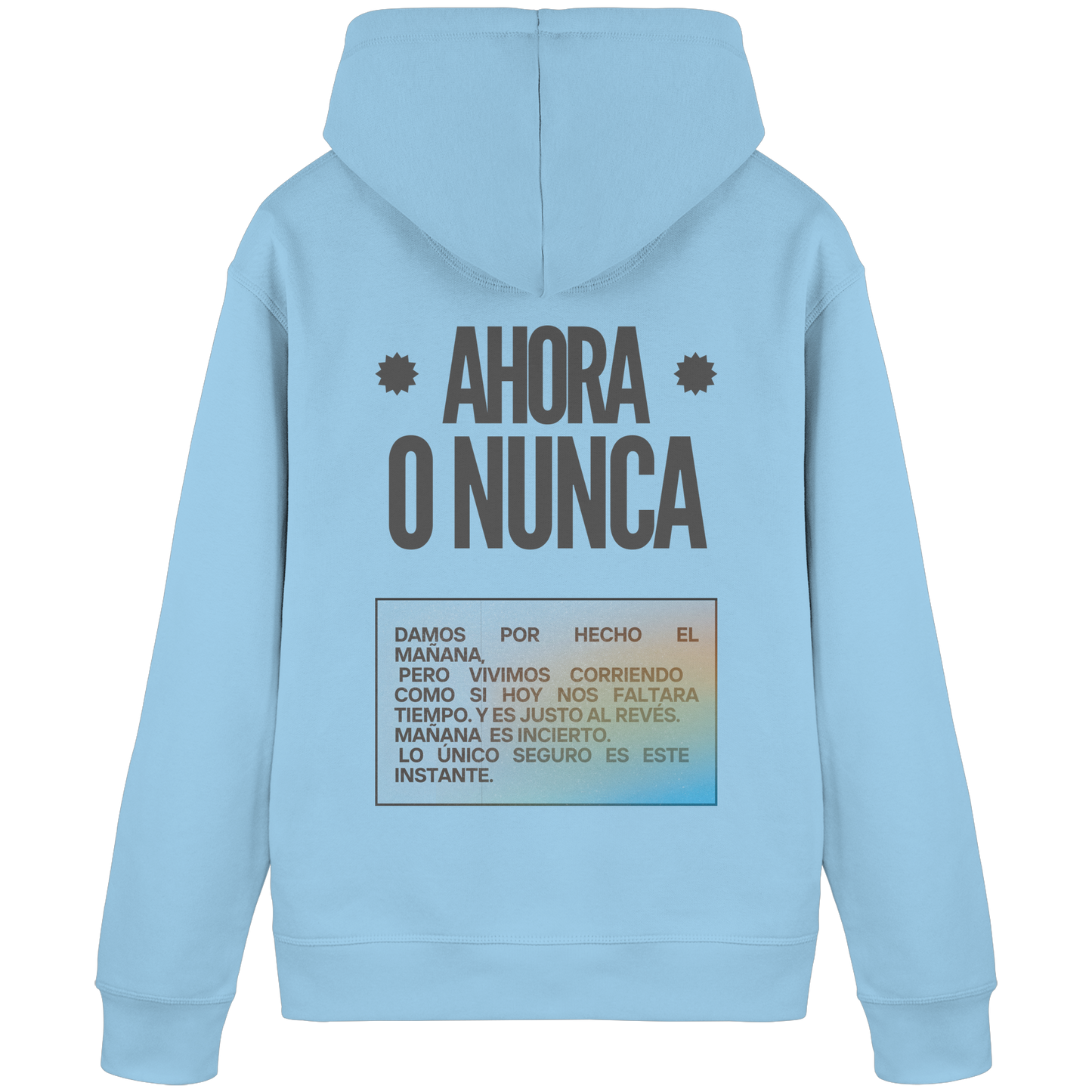 AHORA O NUNCA