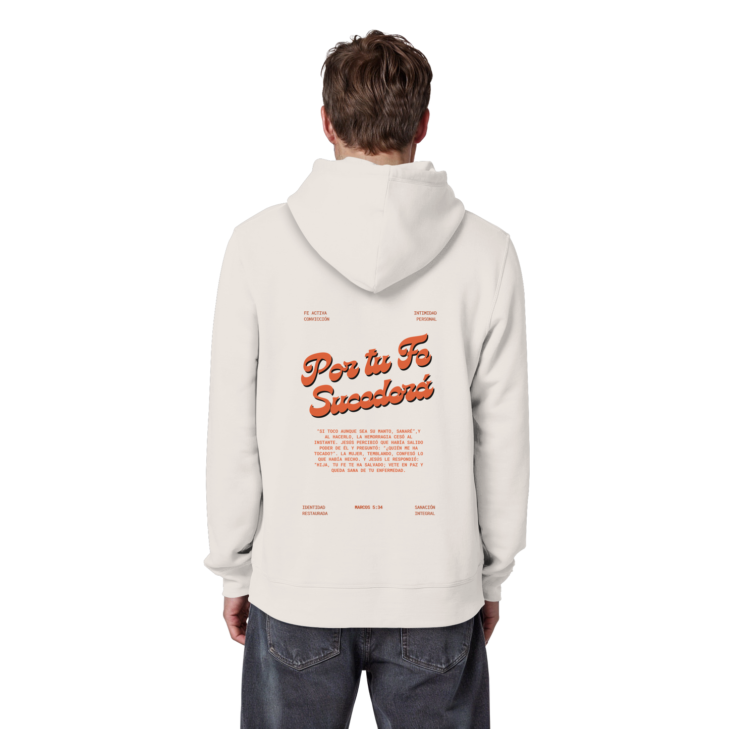 POR TU FE SUDADERA CAPUCHA