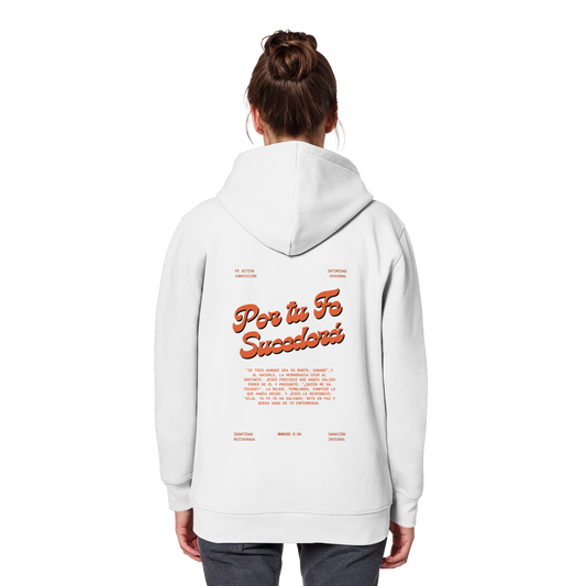 POR TU FE SUDADERA CAPUCHA