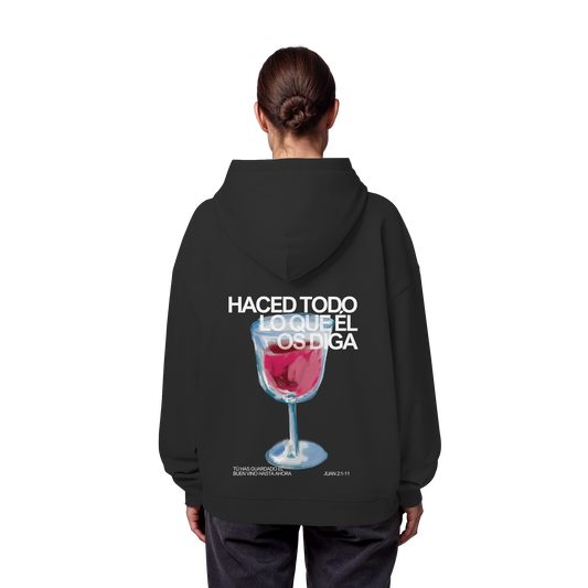LO QUE ÉL OS DIGA SUDADERA UNISEX OVERSIZE