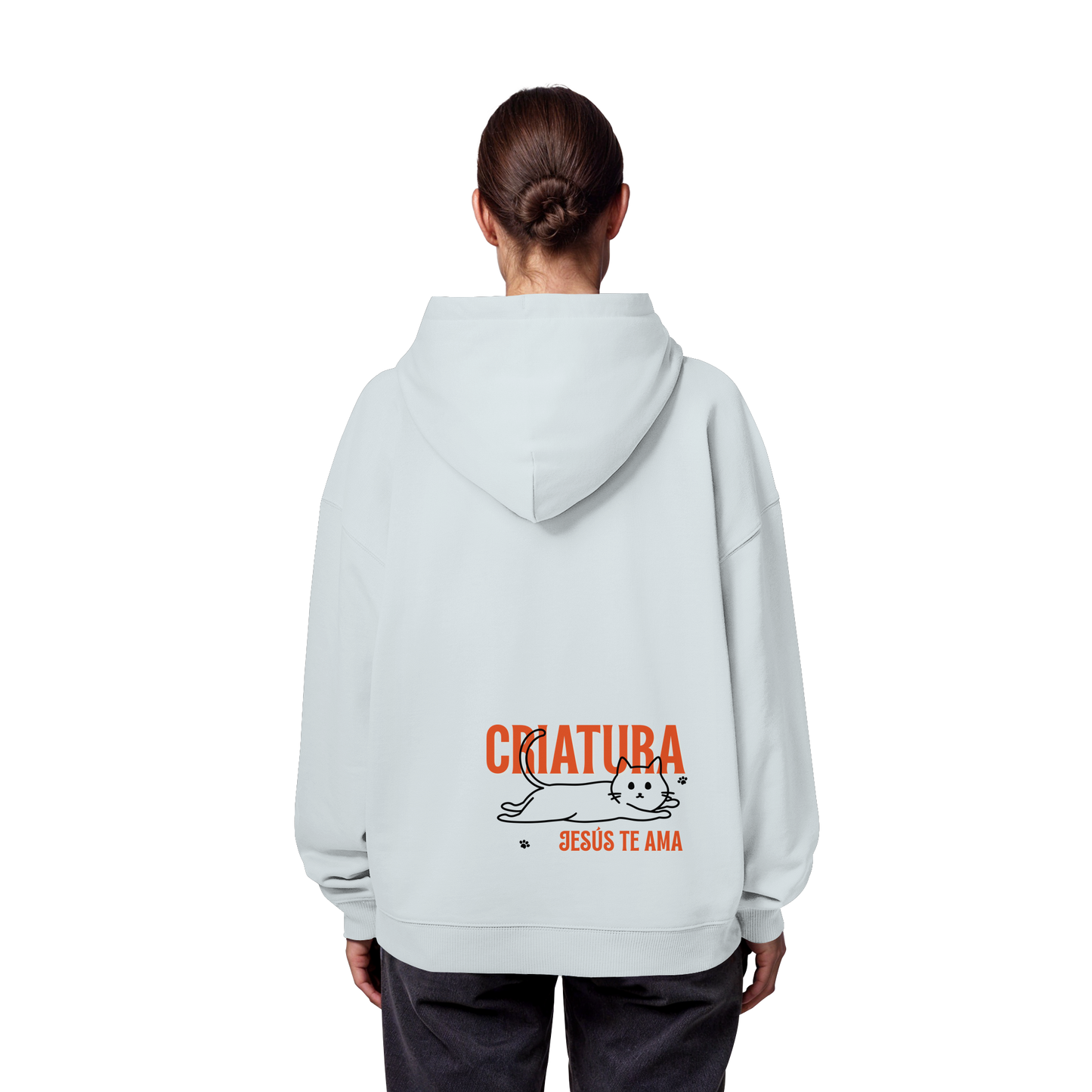 JESÚS TE AMA SUDADERA UNISEX OVERSIZE
