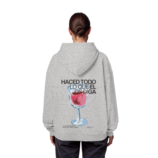 LO QUE ÉL OS DIGA SUDADERA UNISEX OVERSIZE
