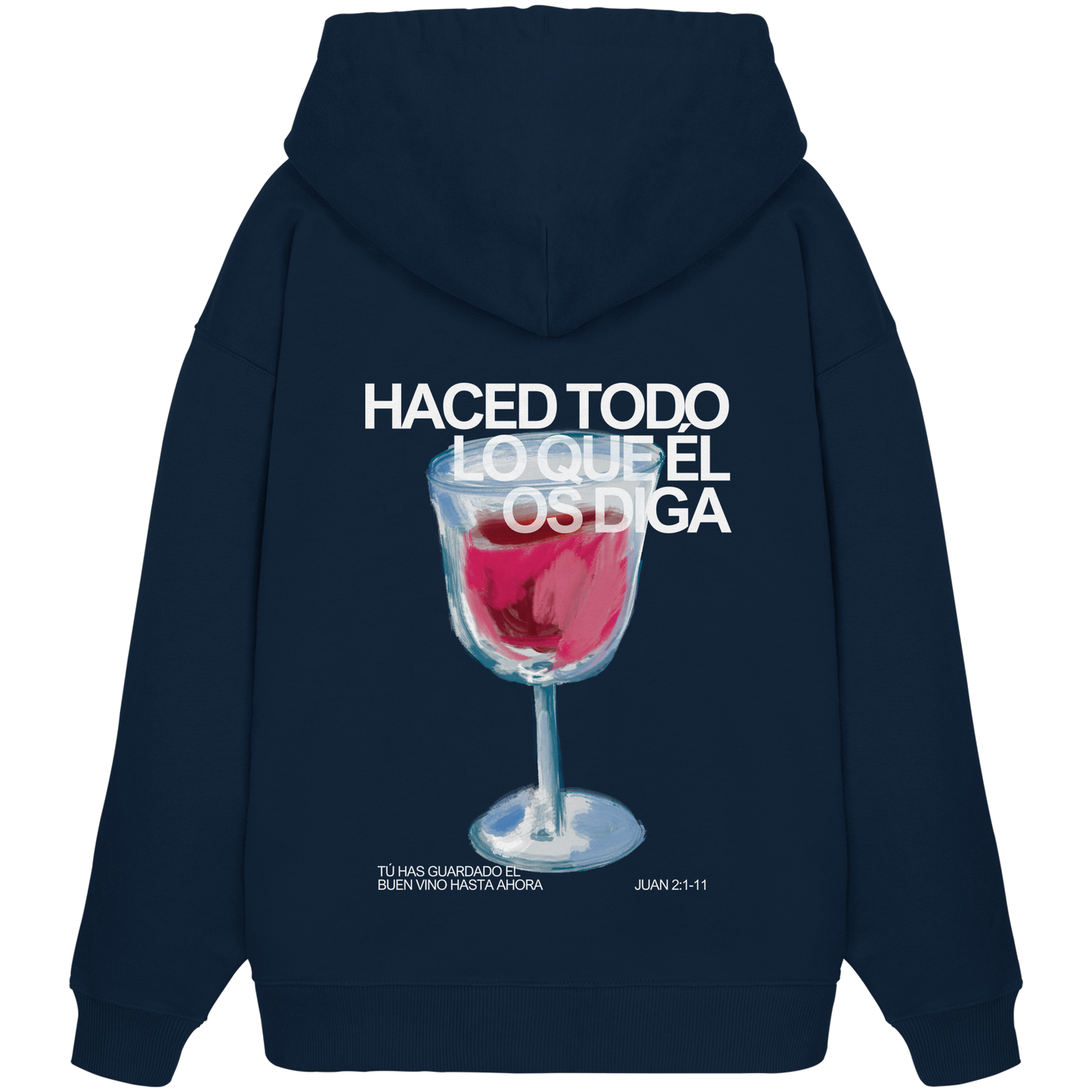 LO QUE ÉL OS DIGA SUDADERA UNISEX OVERSIZE