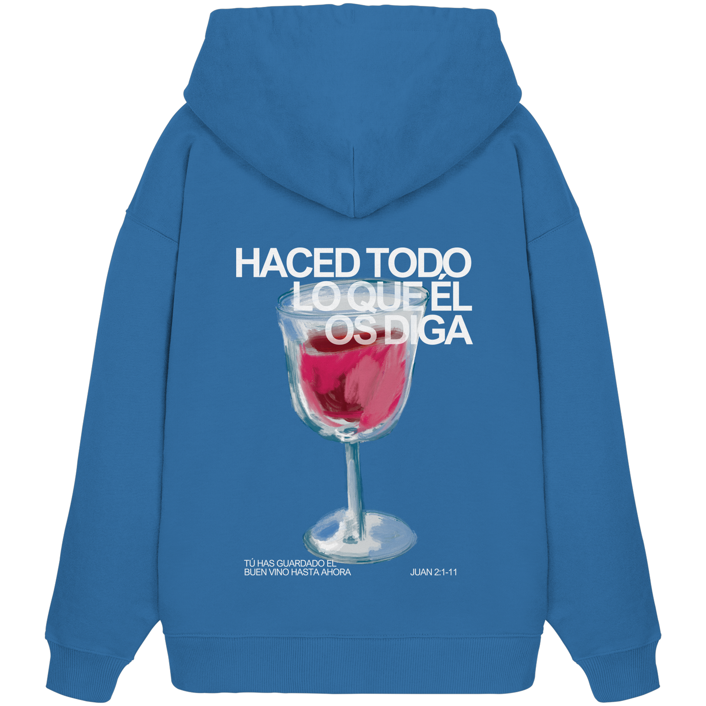 LO QUE ÉL OS DIGA SUDADERA UNISEX OVERSIZE