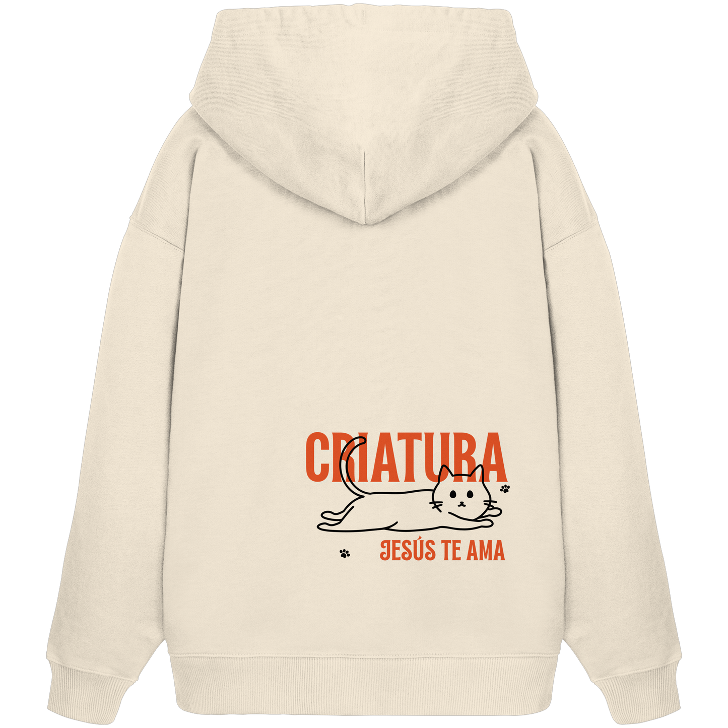 JESÚS TE AMA SUDADERA UNISEX OVERSIZE