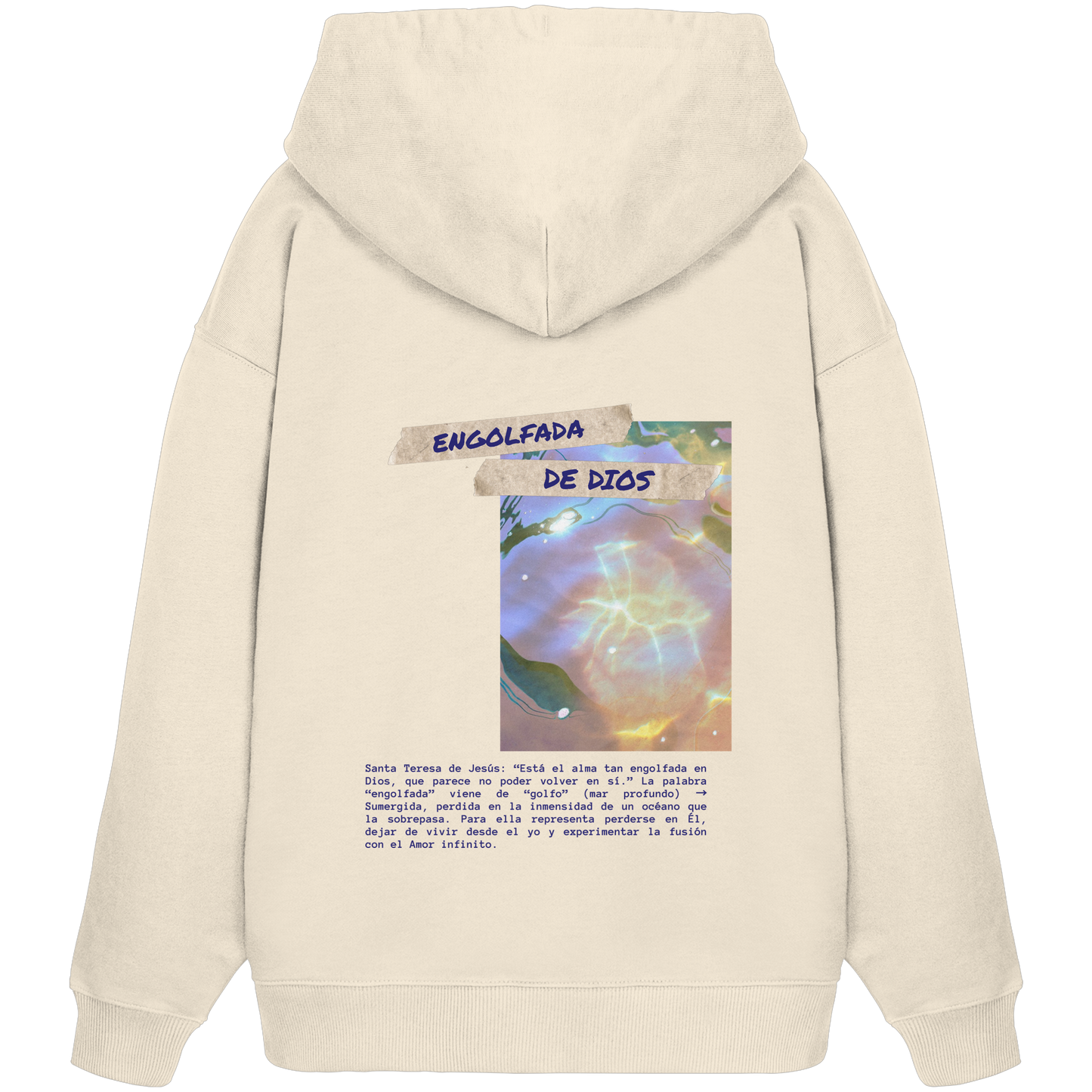 ENGOLFADA DE DIOS SUDADERA UNISEX OVERSIZE