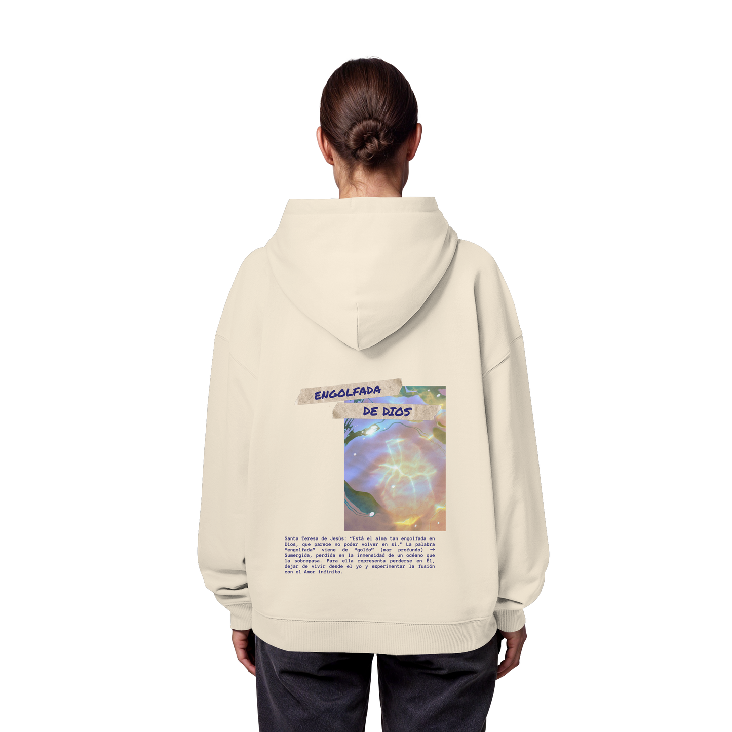ENGOLFADA DE DIOS SUDADERA UNISEX OVERSIZE
