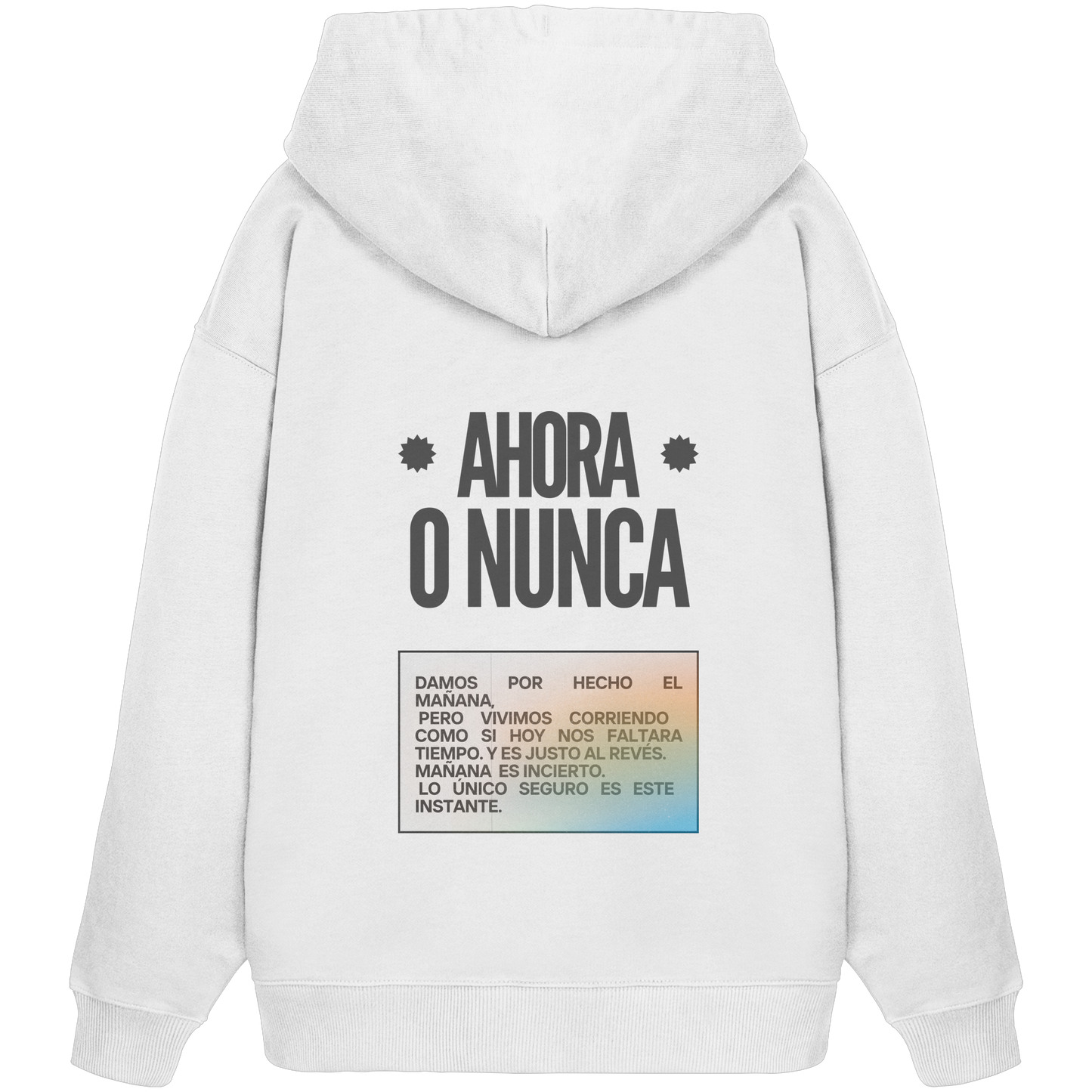 AHORA O NUNCA
