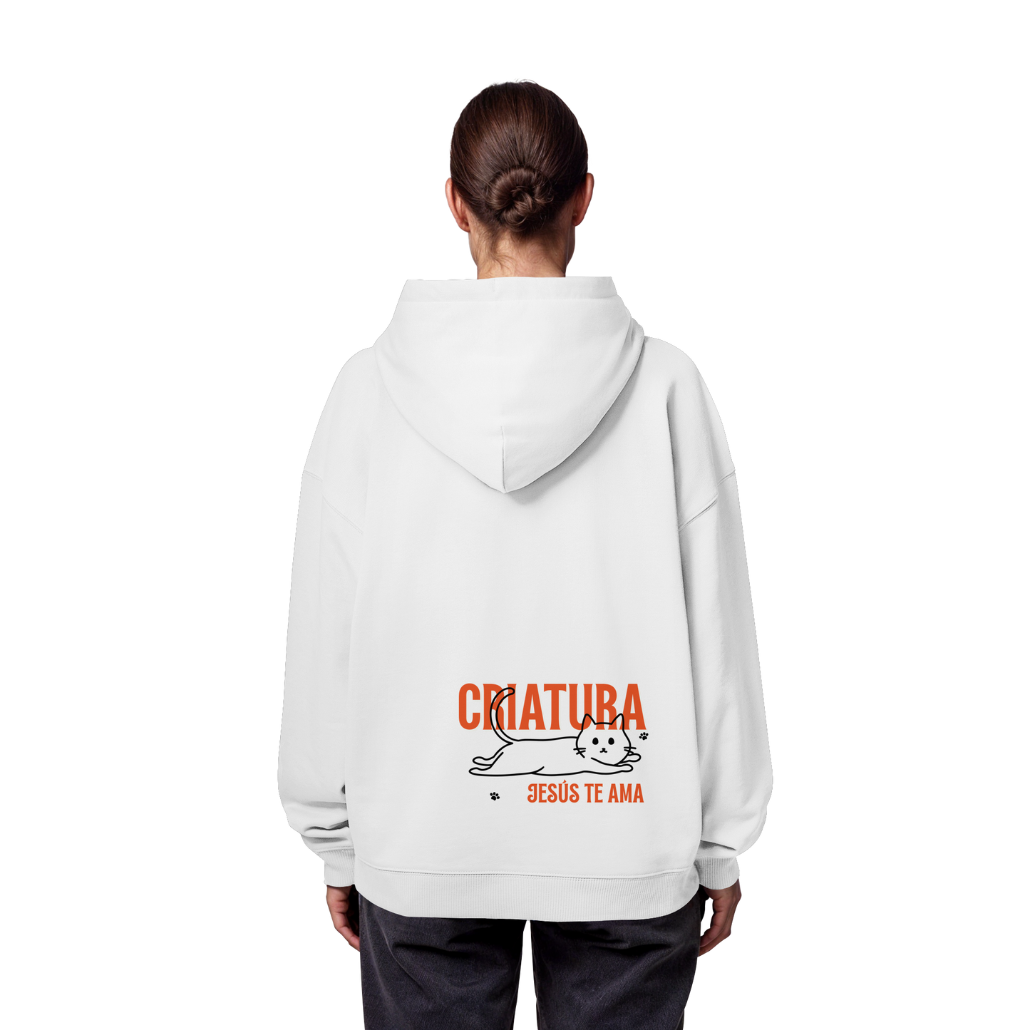 JESÚS TE AMA SUDADERA UNISEX OVERSIZE