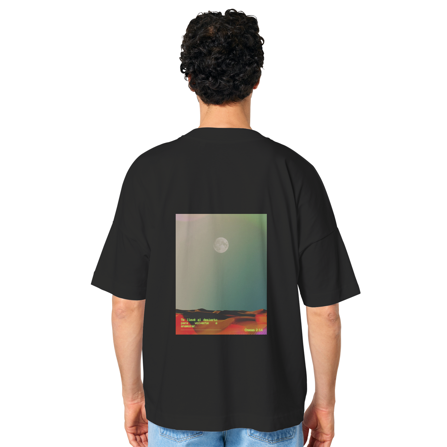 DESIERTO CAMISETA UNISEX OVERSIZE