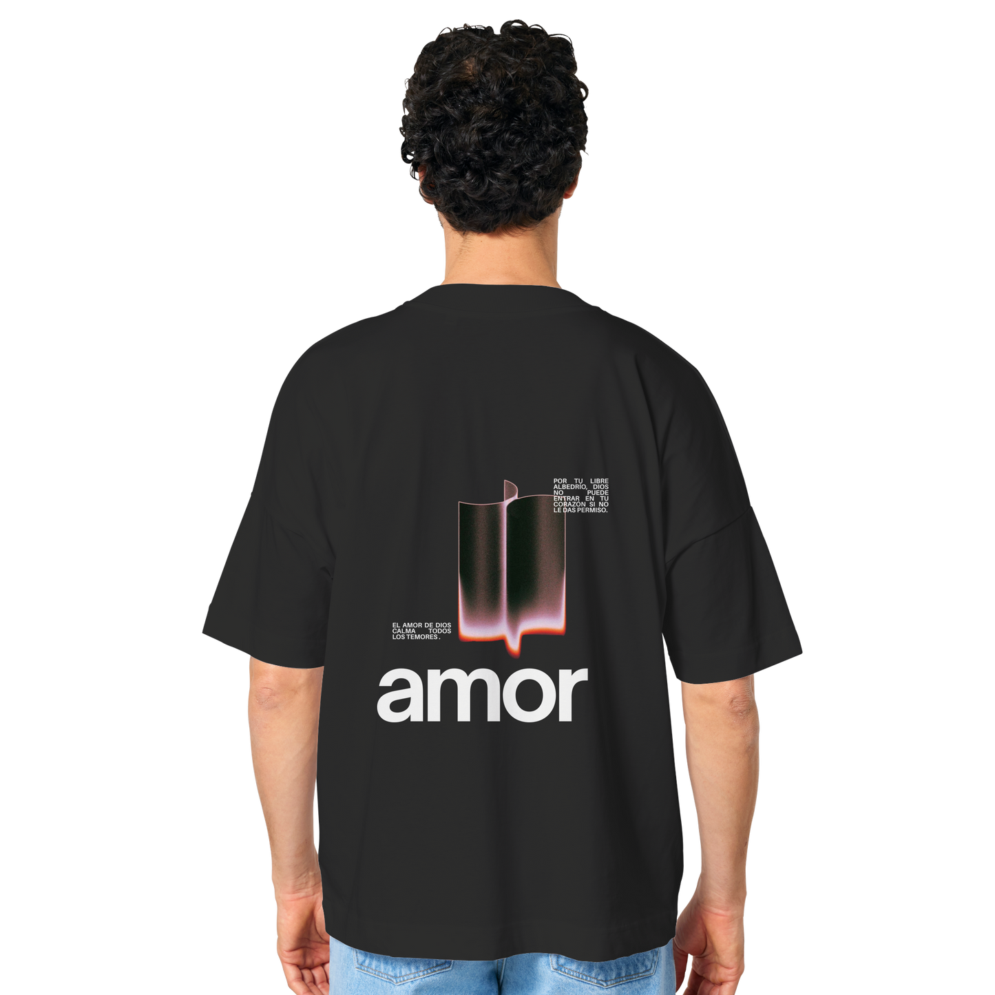 AMOR DE DIOS CAMISETA UNISEX OVERSIZE
