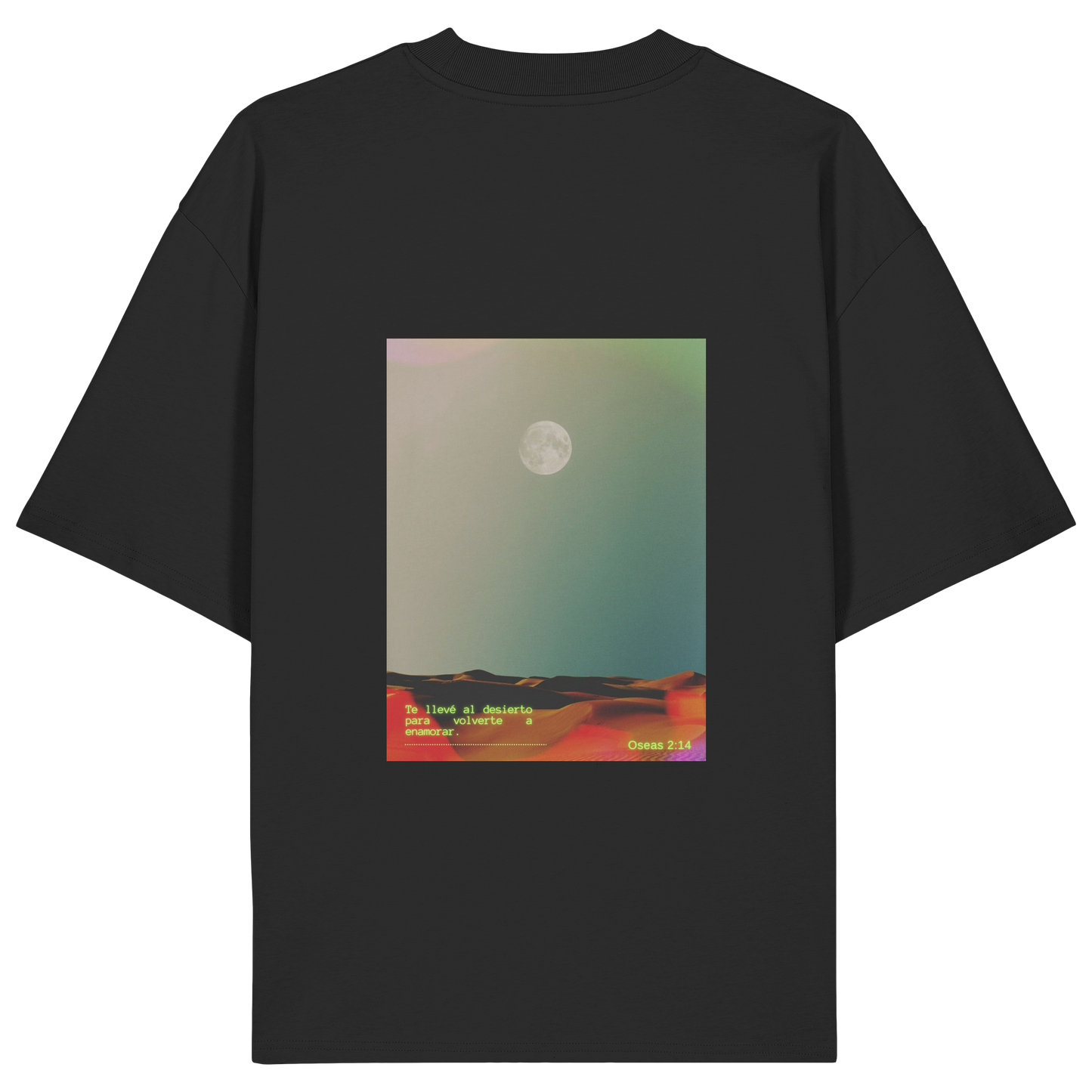 DESIERTO CAMISETA UNISEX OVERSIZE