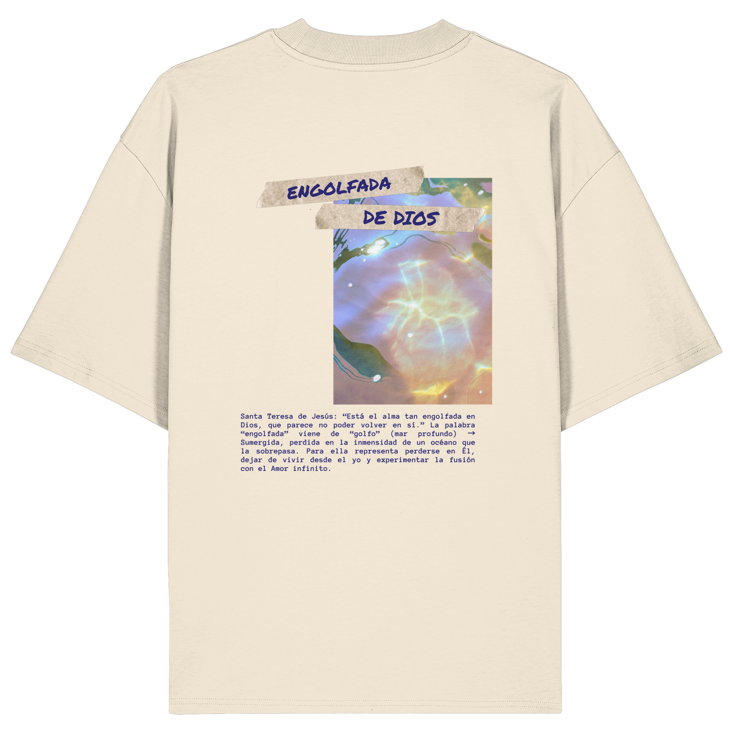 ENGOLFADA DE DIOS CAMISETA UNISEX OVERSIZE