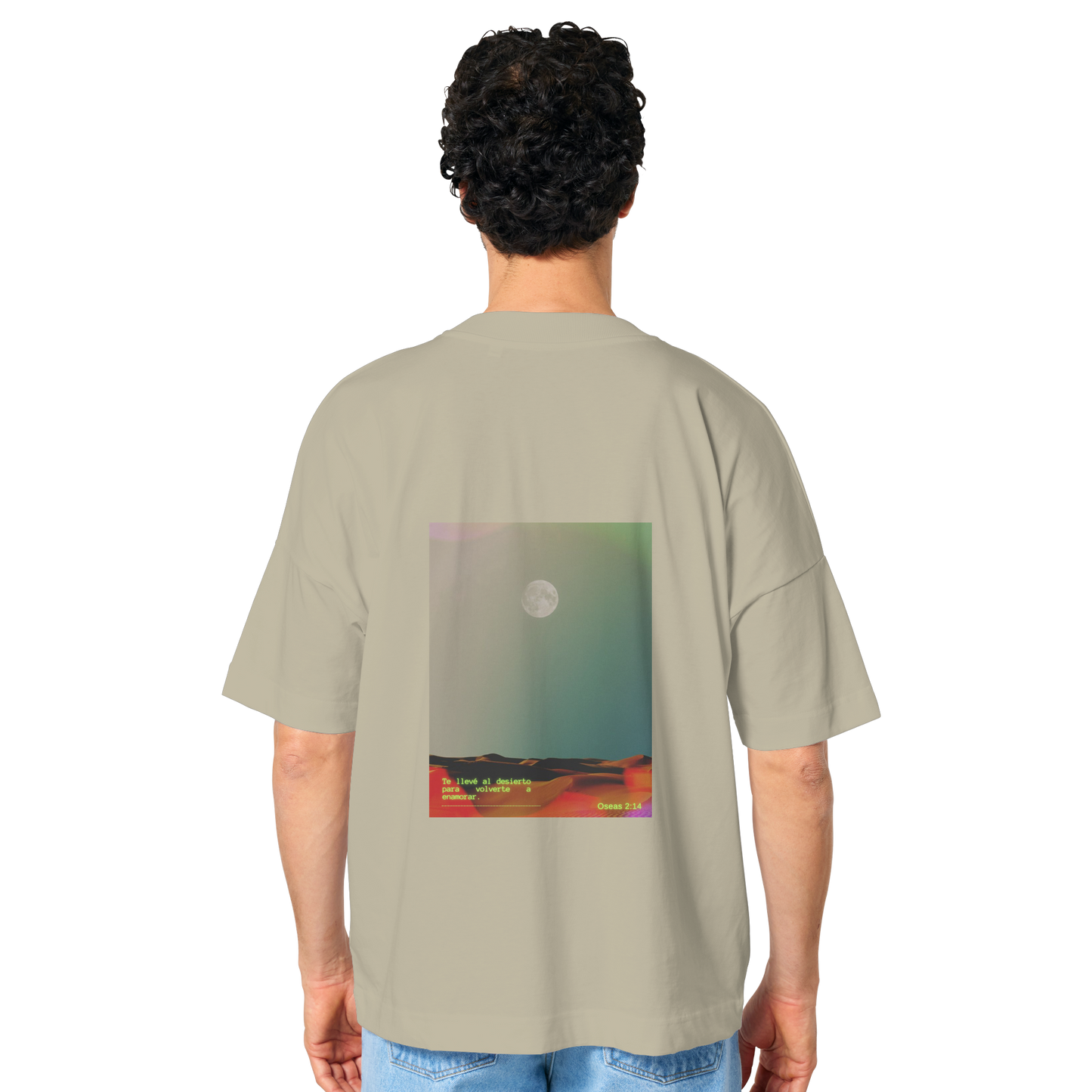 DESIERTO CAMISETA UNISEX OVERSIZE