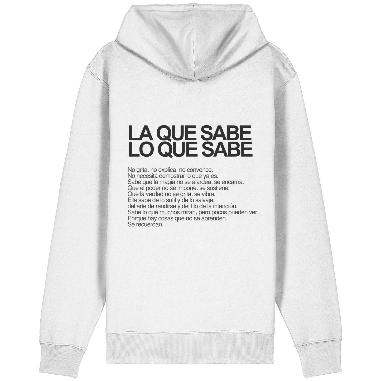 LA QUE SABE