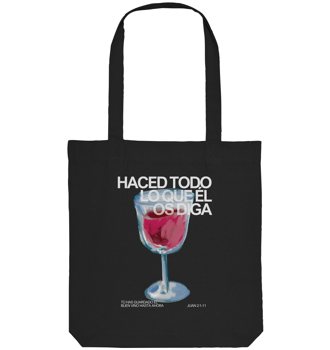 LO QUE ÉL OS DIGA TOTE BAG