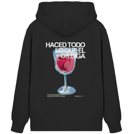 LO QUE ÉL OS DIGA SUDADERA CREMALLERA