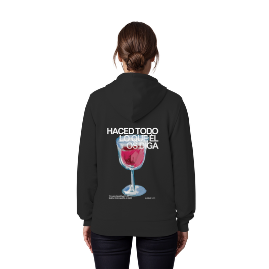 LO QUE ÉL OS DIGA SUDADERA CREMALLERA