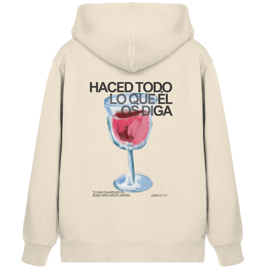LO QUE ÉL OS DIGA SUDADERA CREMALLERA