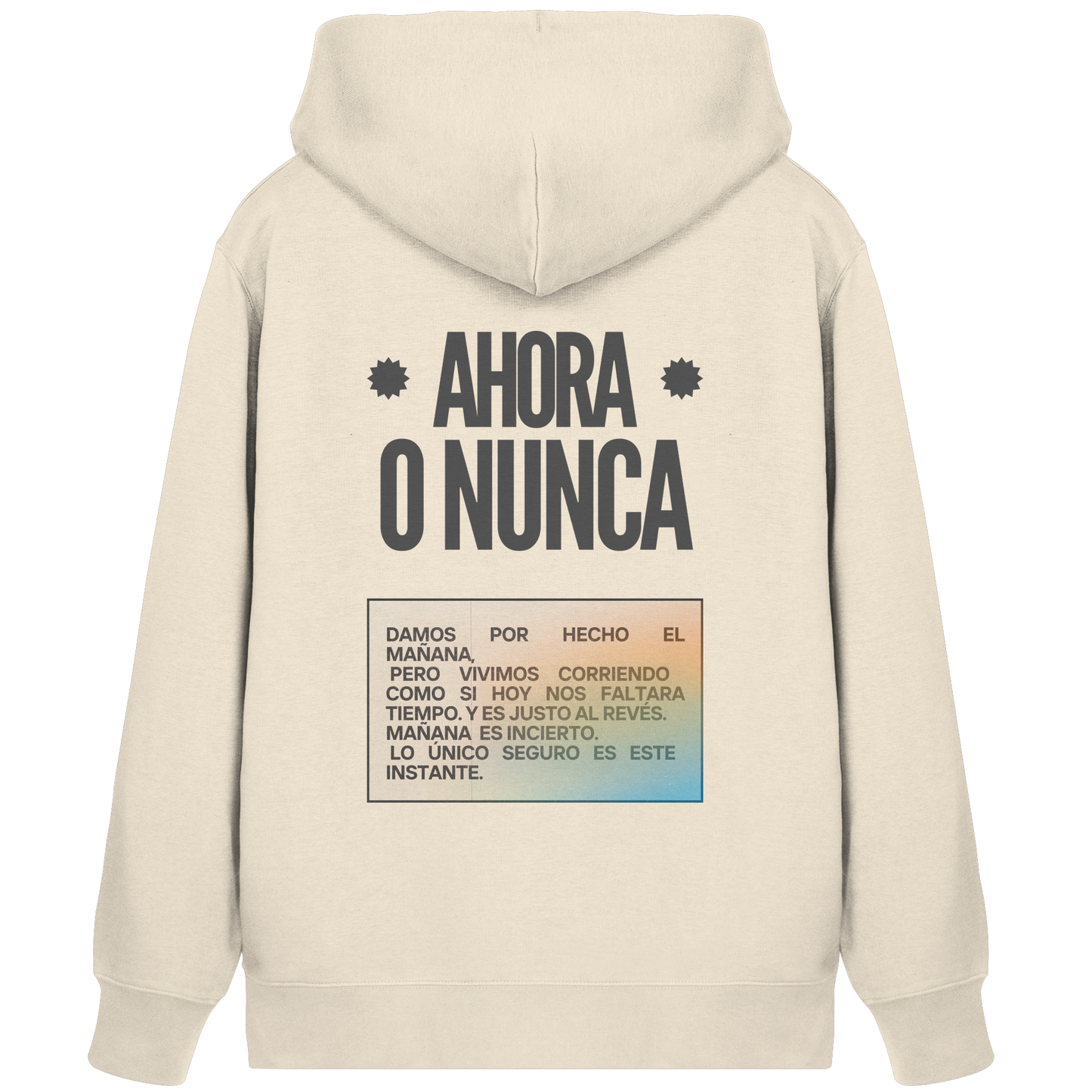 AHORA O NUNCA
