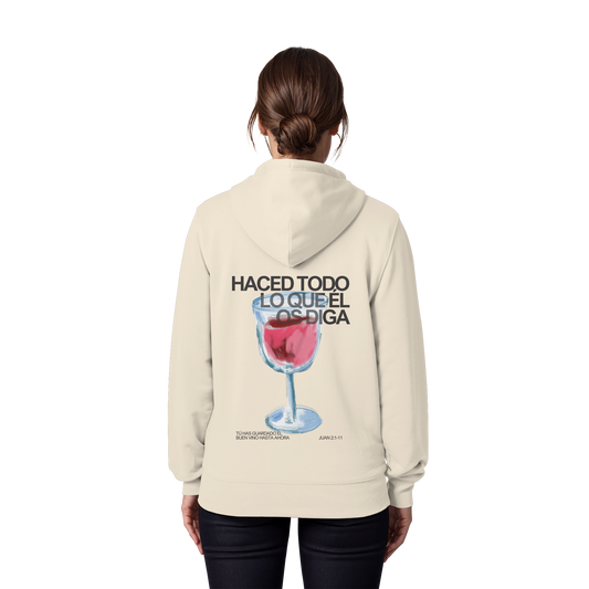 LO QUE ÉL OS DIGA SUDADERA CREMALLERA