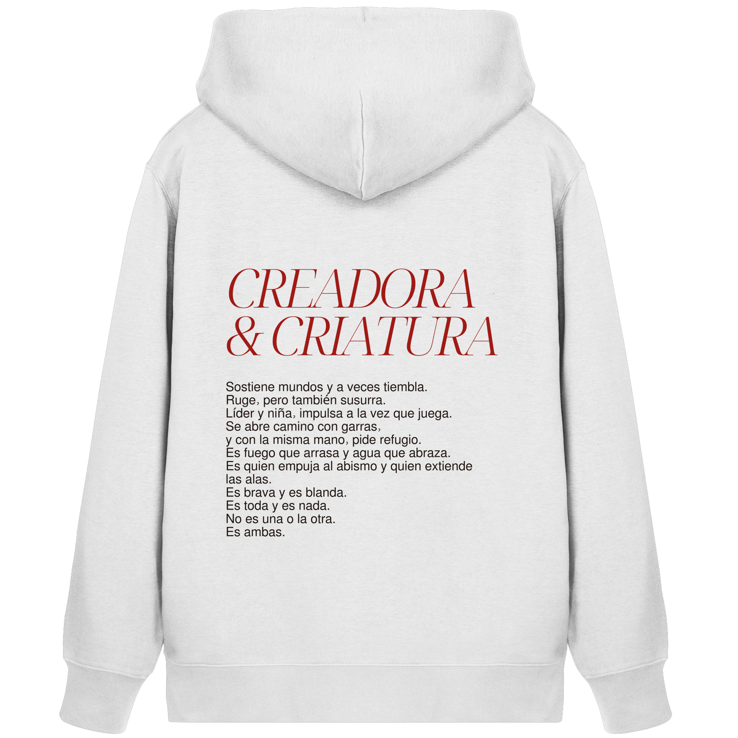 CRIATURA Y CREADORA