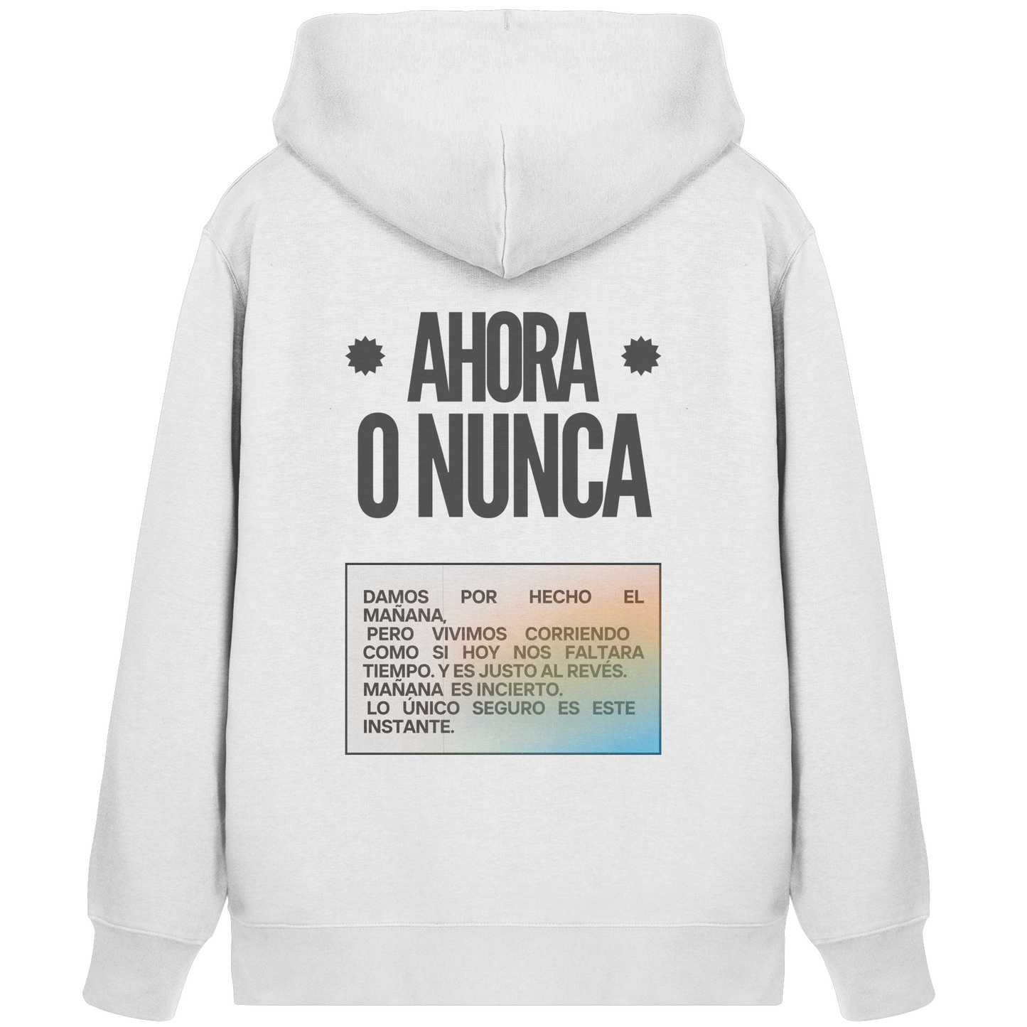 AHORA O NUNCA
