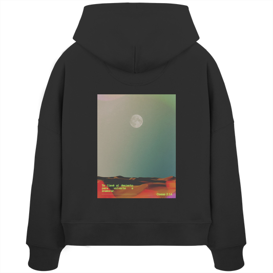 DESIERTO SUDADERA BOXY CAPUCHA
