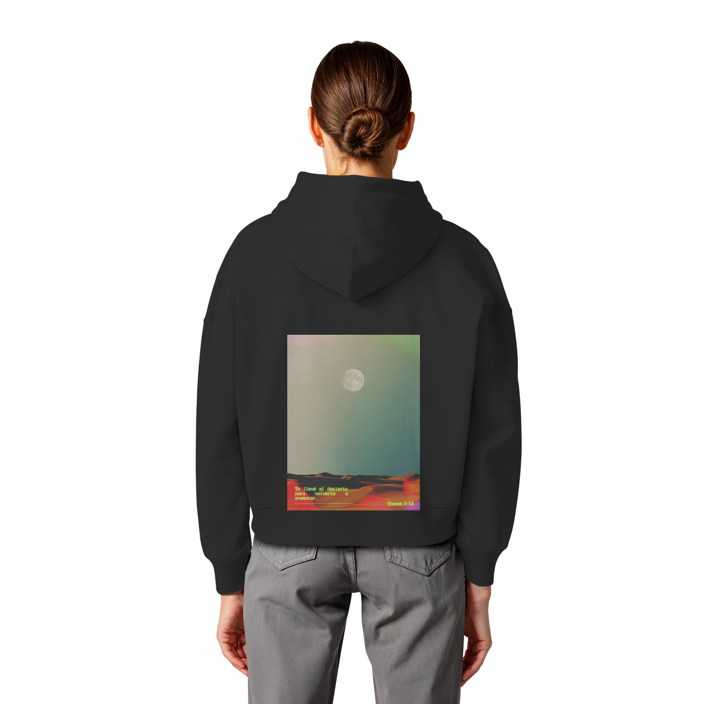 DESIERTO SUDADERA BOXY CAPUCHA