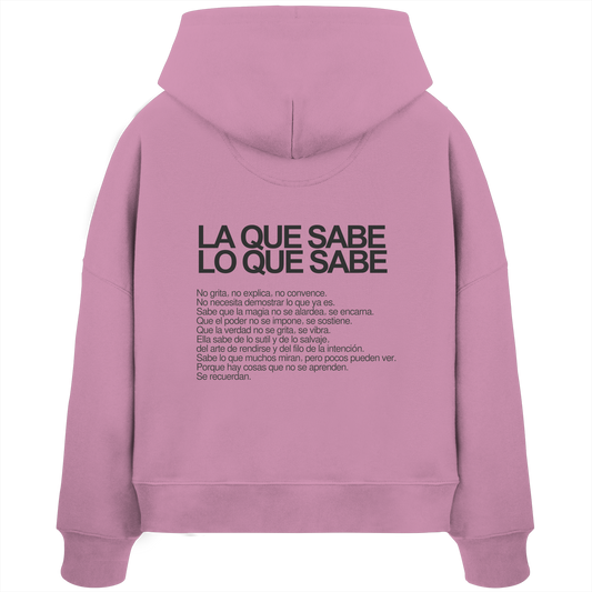 LA QUE SABE
