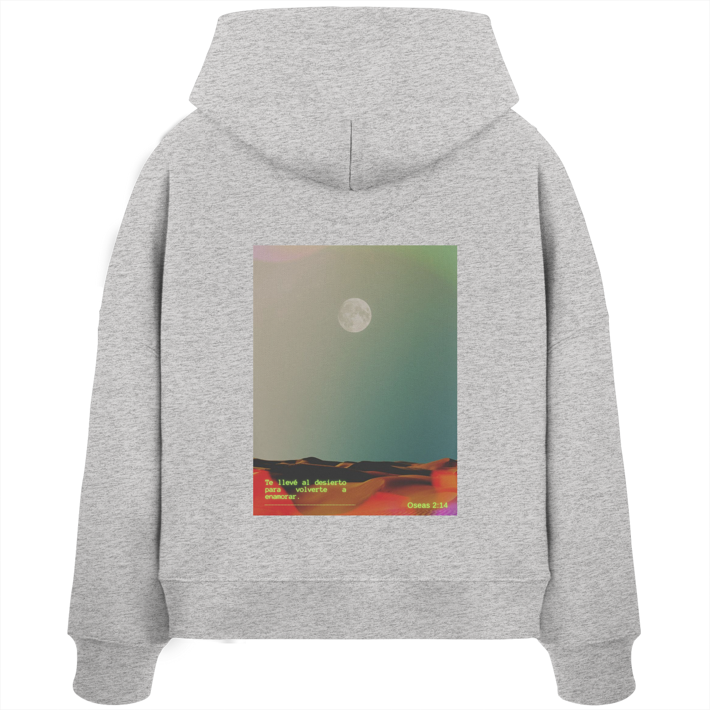 DESIERTO SUDADERA BOXY CAPUCHA