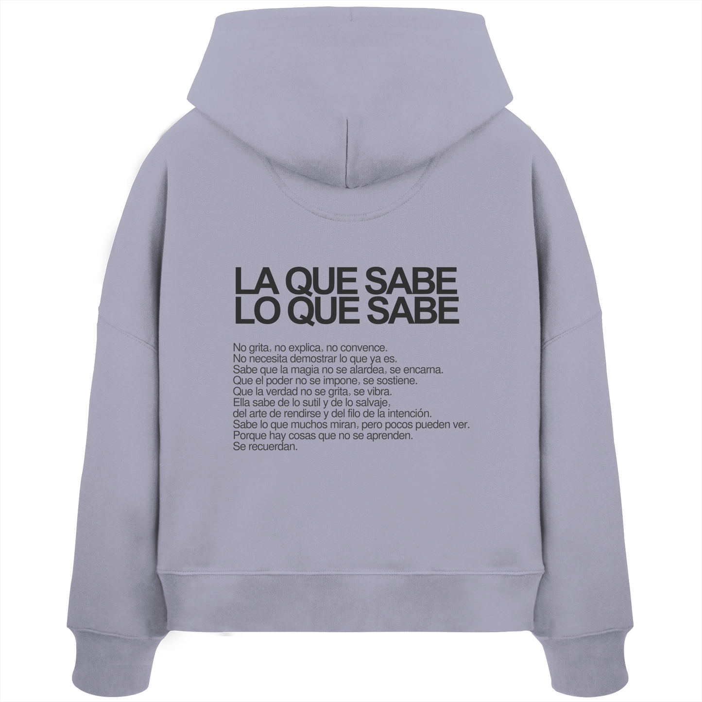 LA QUE SABE