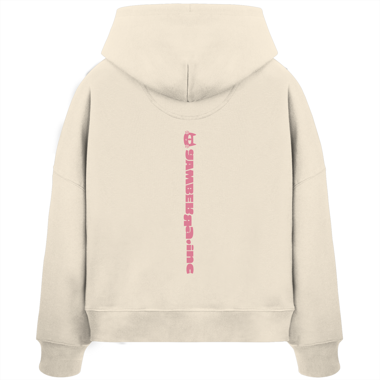 LO QUE ÉL OS DIGA SUDADERA BOXY CAPUCHA