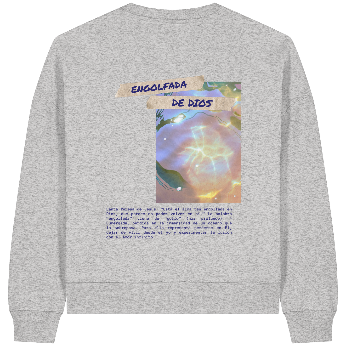 ENGOLFADA DE DIOS SUDADERA BOXY