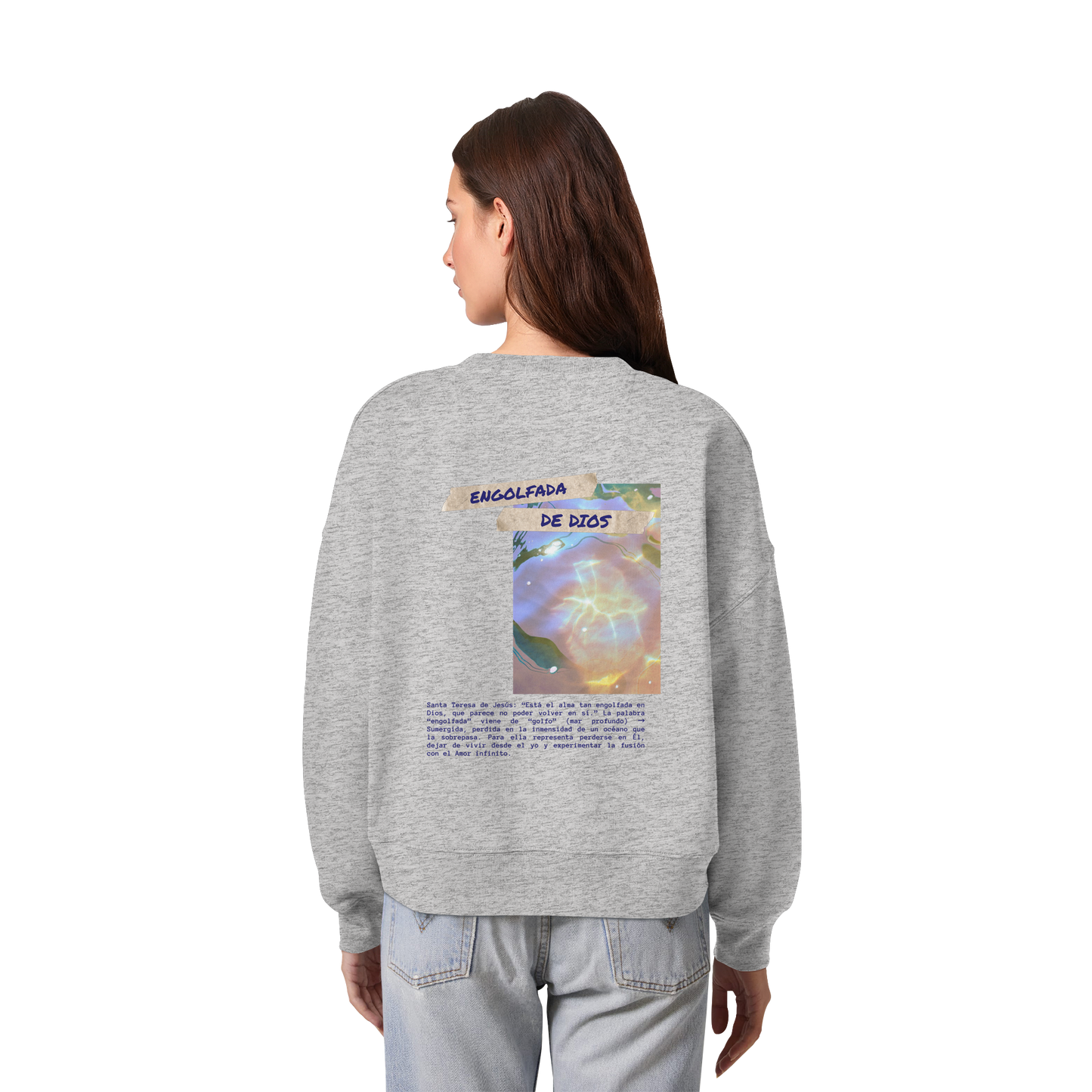 ENGOLFADA DE DIOS SUDADERA BOXY
