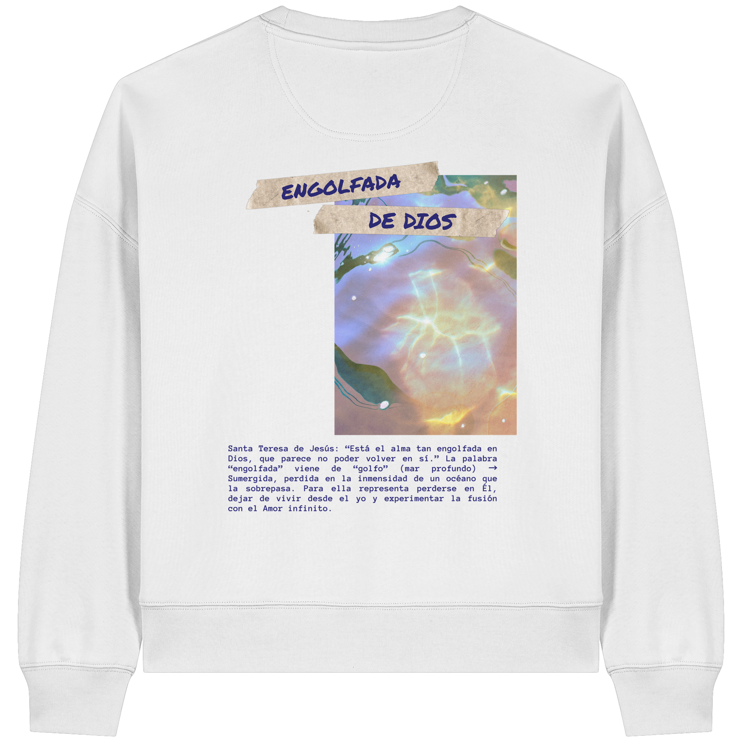 ENGOLFADA DE DIOS SUDADERA BOXY