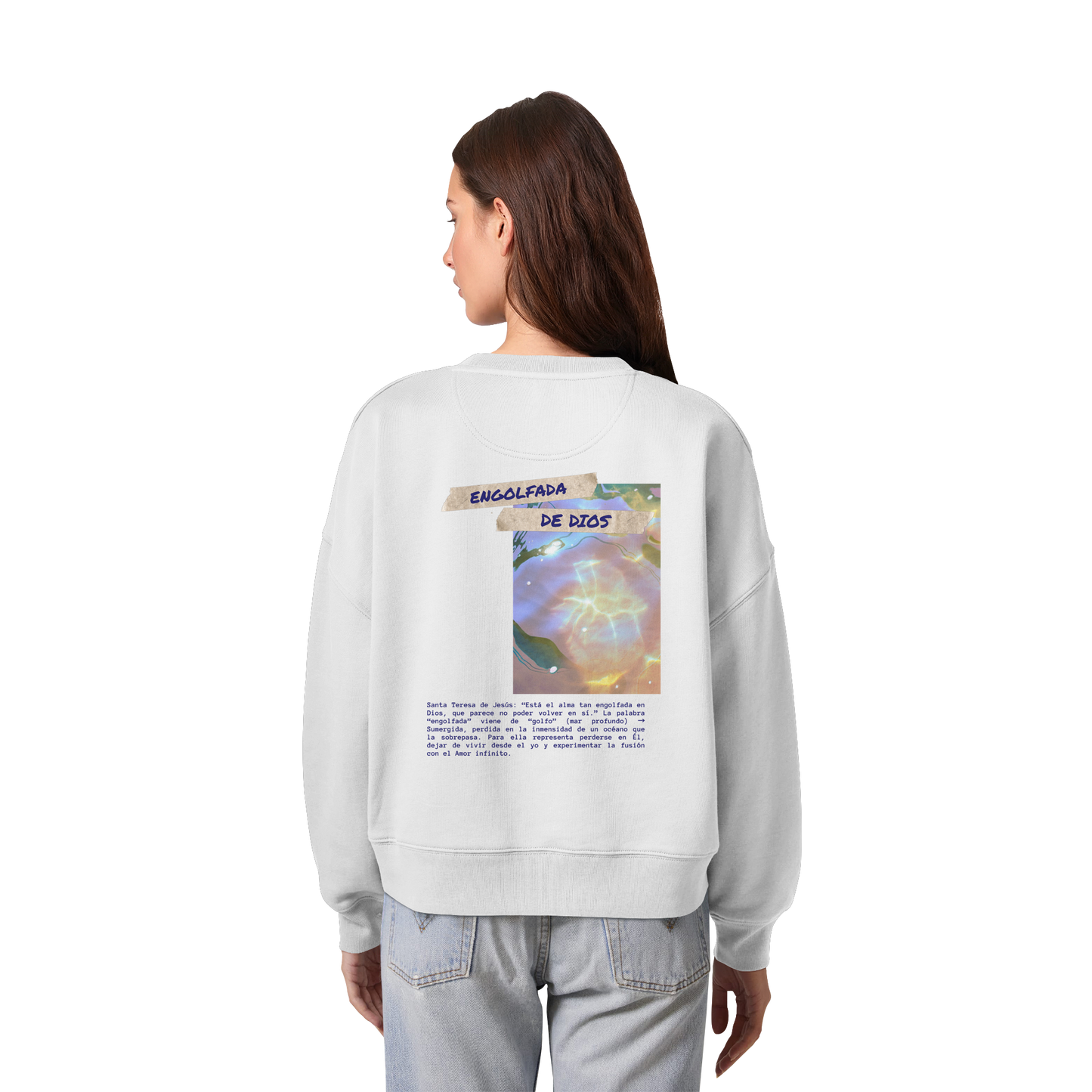 ENGOLFADA DE DIOS SUDADERA BOXY