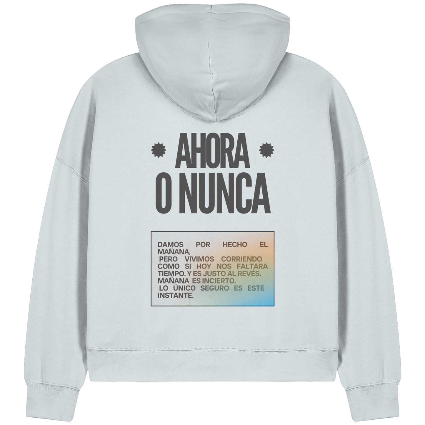 AHORA O NUNCA